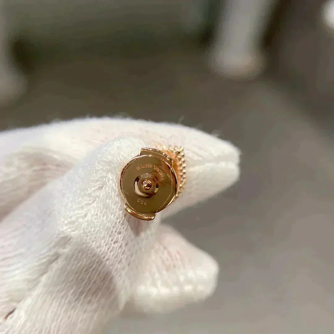 [Kincade Jewelrys]HEART CARNELIAN STUD EARRINGS