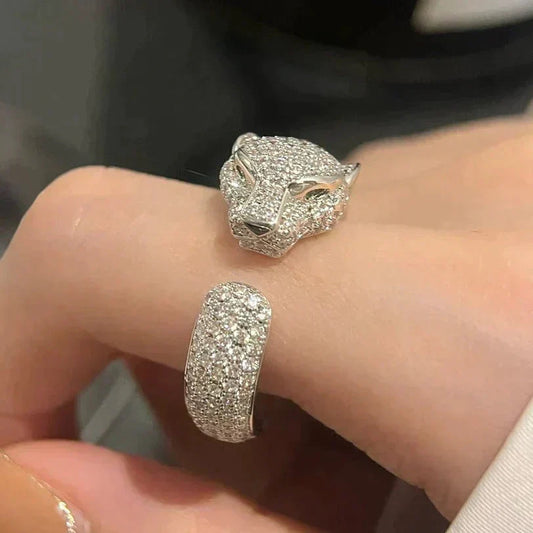 [Kincade Jewelrys]PANTHERE 5.5MM ALL DIAMOND RING
