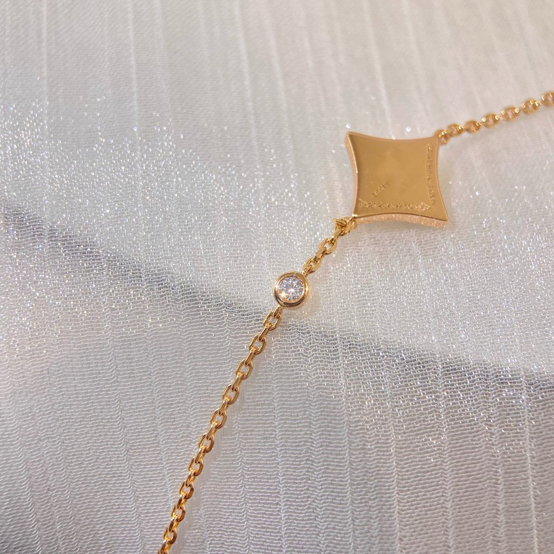 [Kincade Jewelrys]COLOR STAR CARNELIAN PINK GOLD DIAMOND BRACELET