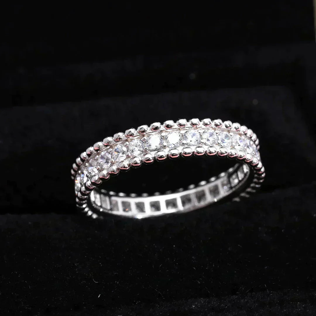 [Kincade Jewelrys]PERLEE DIAMOND SILVER RING