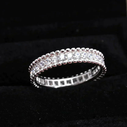 [Kincade Jewelrys]PERLEE DIAMOND SILVER RING