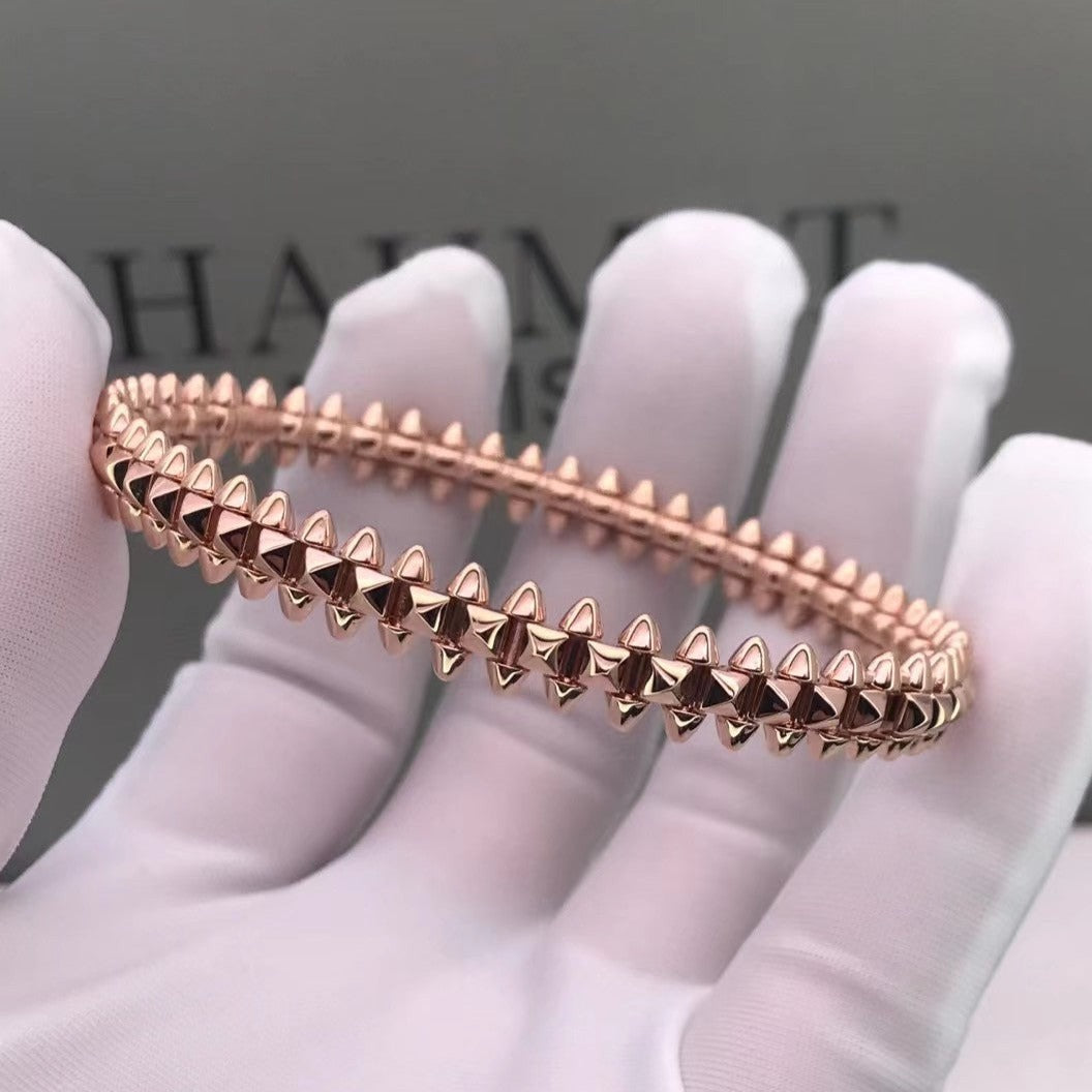 [Kincade Jewelrys]CLASH PINK GOLD BRACELET