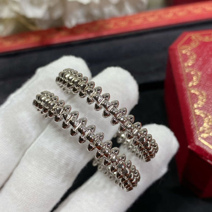 [Kincade Jewelrys]CLASH LARGE HOOP EARRINGS