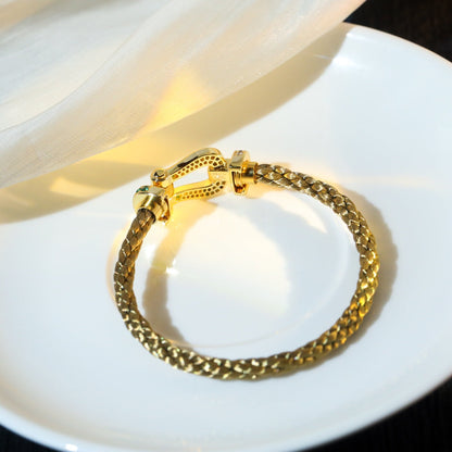 [Kincade Jewelrys]FORCE 10 GOLD GREEN DIAMOND PAVED