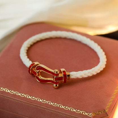 [Kincade Jewelrys]FORCE 10 WHITE TEXTILE DIAMOND PAVED