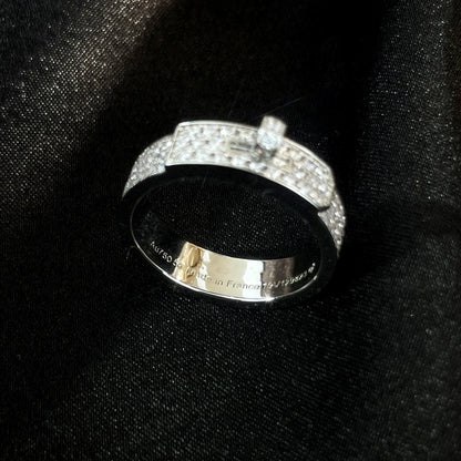 [Kincade Jewelrys]KELLY SILVER DIAMOND RING