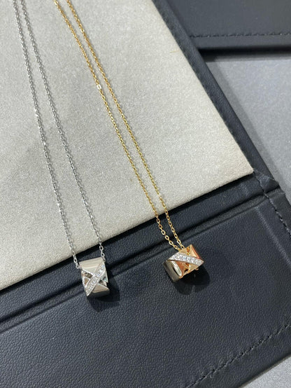 [Kincade Jewelrys]LIENS EVIDENCE DIAMOND NECKLACE
