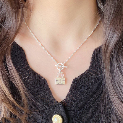 [Kincade Jewelrys]CONSTANCE PEDANT SILVER NECKLACE