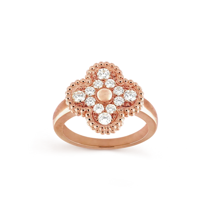 [Kincade Jewelrys]CLOVER DIAMOND RING