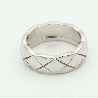 [Kincade Jewelrys]CRUSH RING 6.8MM SILVER