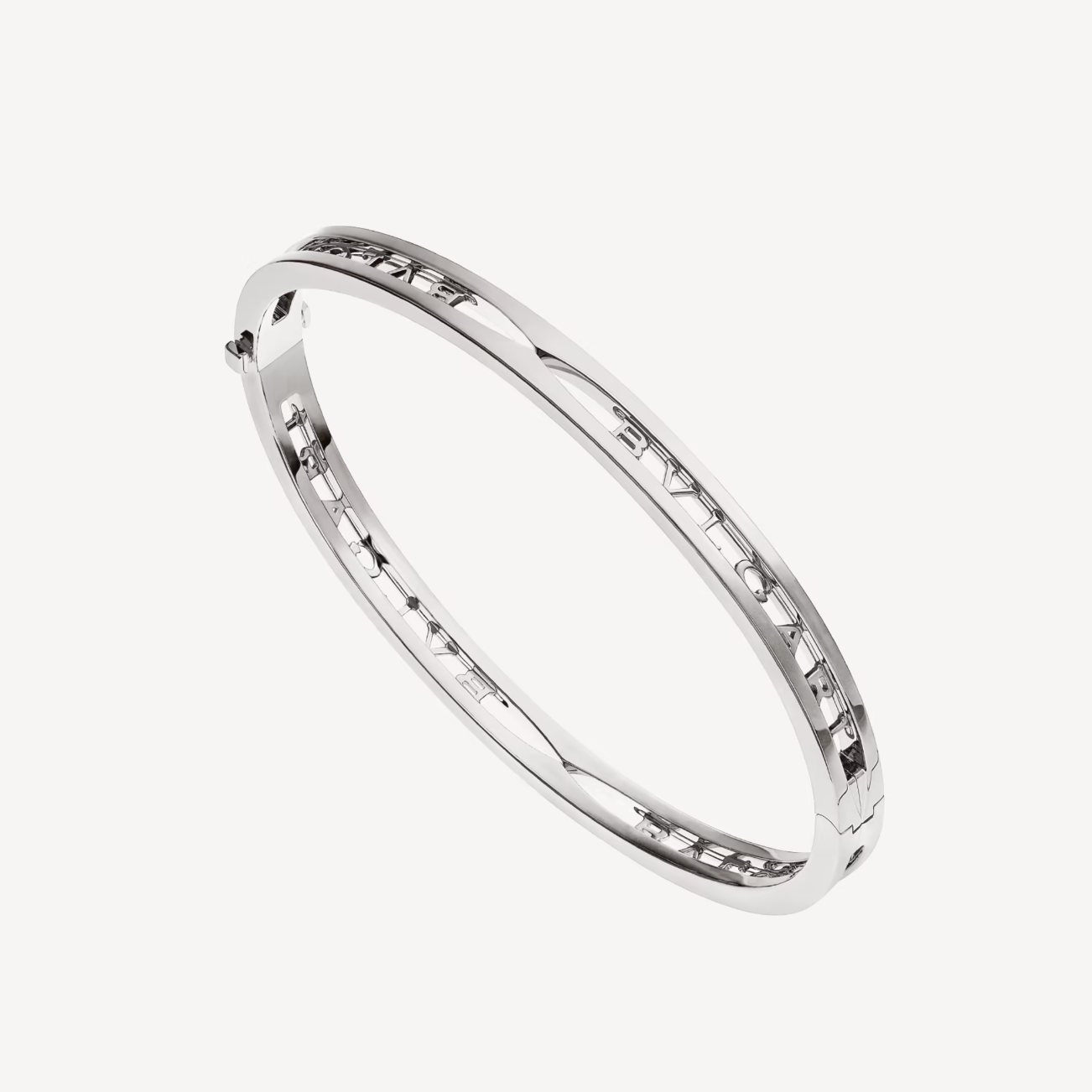 [Kincade Jewelrys]ZERO 1 SPIRAL LOGO SILVER BRACELET