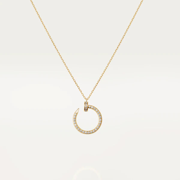 [Kincade Jewelrys]JUSTE NECKLACE GOLD DIAMONDS