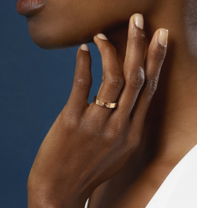 [Kincade Jewelrys]ALLIANCE LIENS VIDENCE 4MM RING