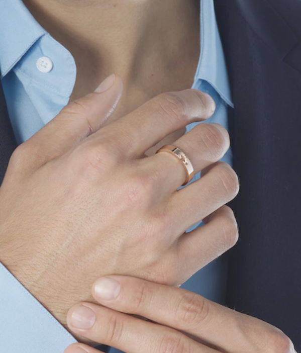 [Kincade Jewelrys]ALLIANCE LIENS VIDENCE DIAMOND 4MM RING