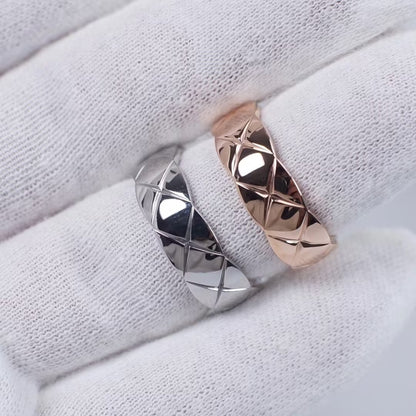 [Kincade Jewelrys]CRUSH RING 6.8MM SILVER