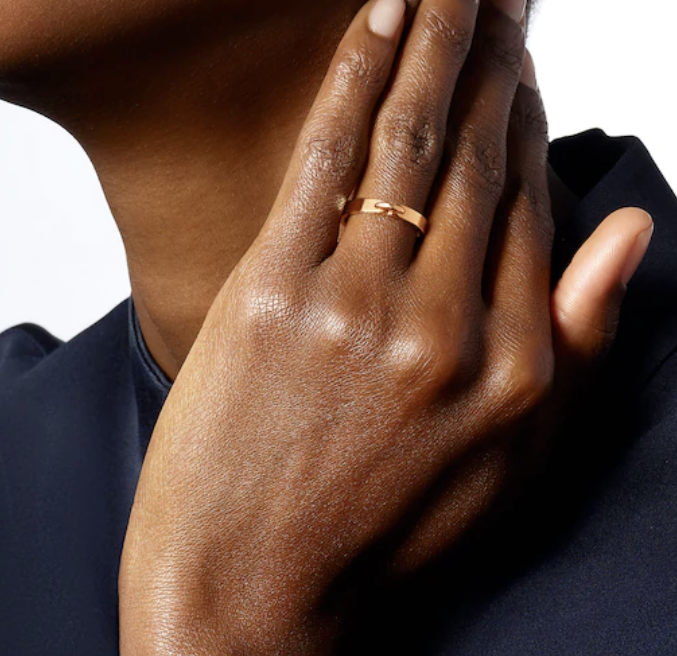 [Kincade Jewelrys]ALLIANCE LIENS VIDENCE 3MM RING