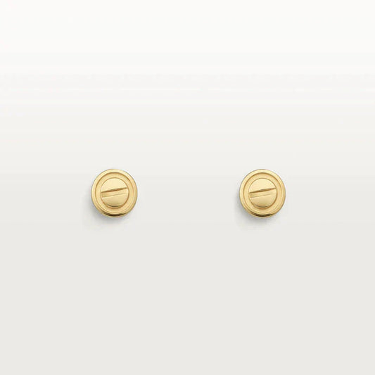 [Kincade Jewelrys]LOVE EARRINGS GOLD 10MM