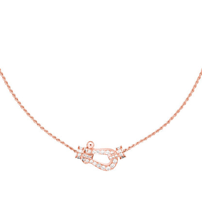 [Kincade Jewelrys]FORCE 10 PINK GOLD DIAMOND NECKLACE