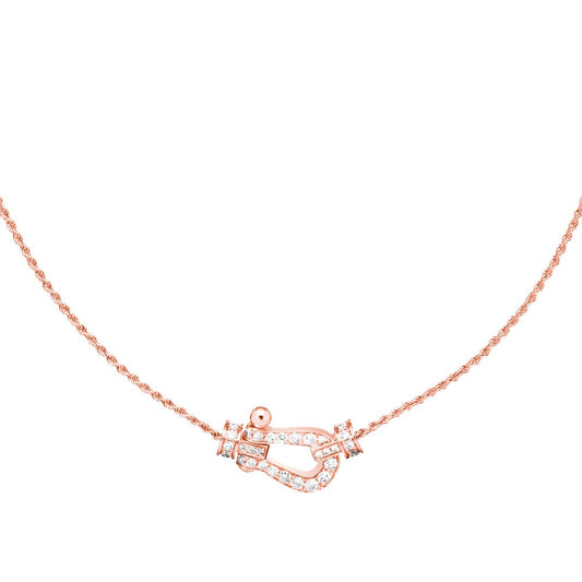 [Kincade Jewelrys]FORCE 10 PINK GOLD DIAMOND NECKLACE