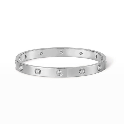 [Kincade Jewelrys]LOVE BRACELET 6.1MM 10 DIAMONDS