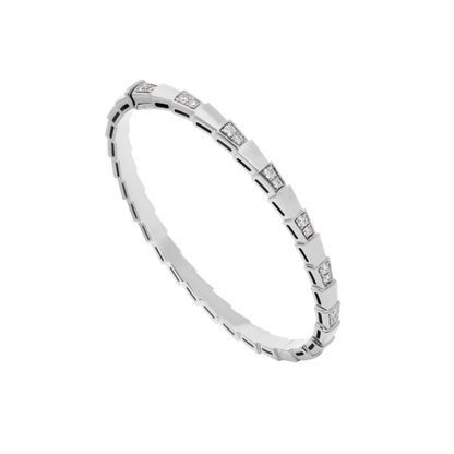 [Kincade Jewelrys]SERPENTI BRACELET SILVER DIAMOND