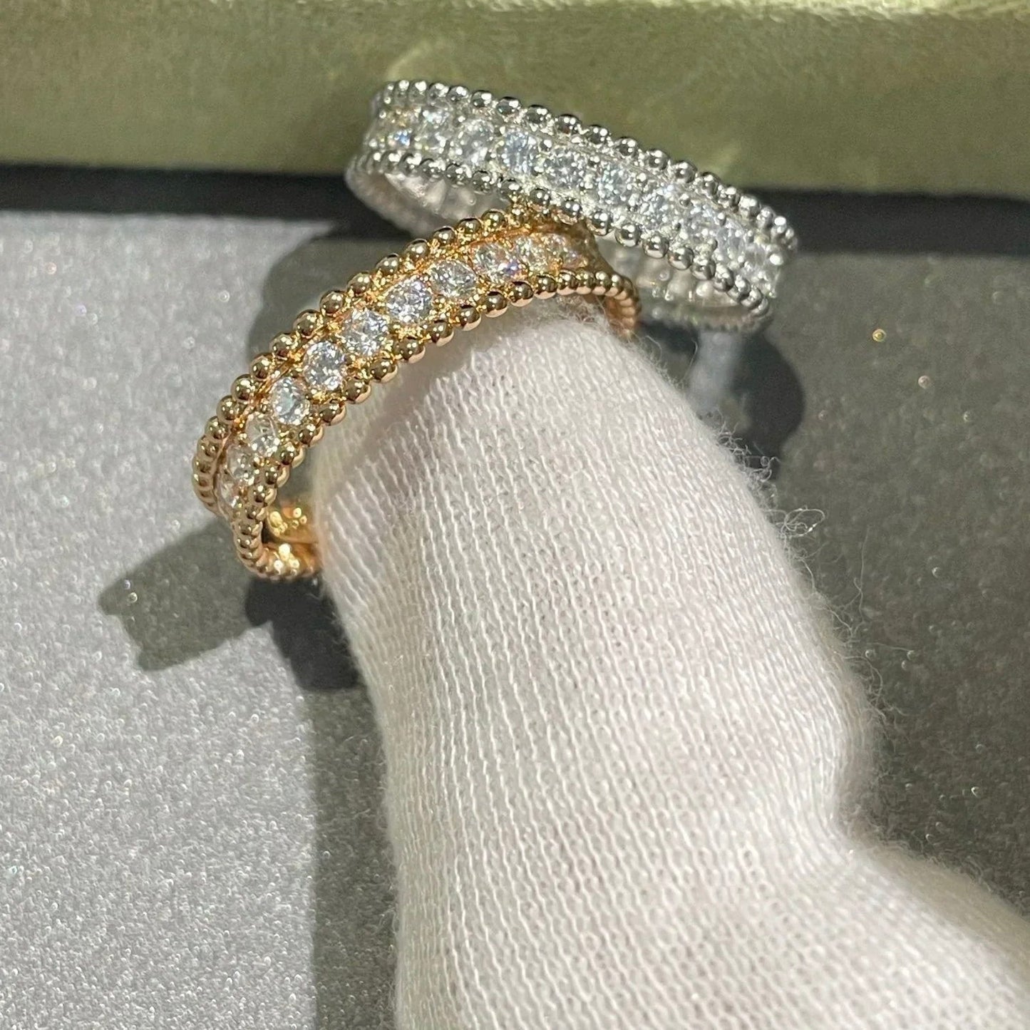 [Kincade Jewelrys]PERLEE DIAMOND ROSE GOLD RING