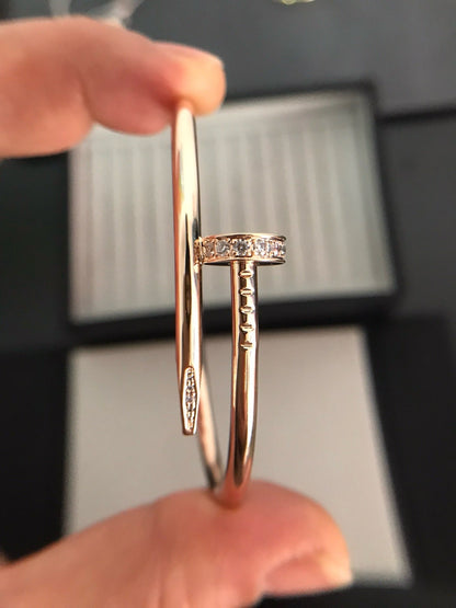 [Kincade Jewelrys]JUSTE BRACELET 3.5MM DIAMONDS