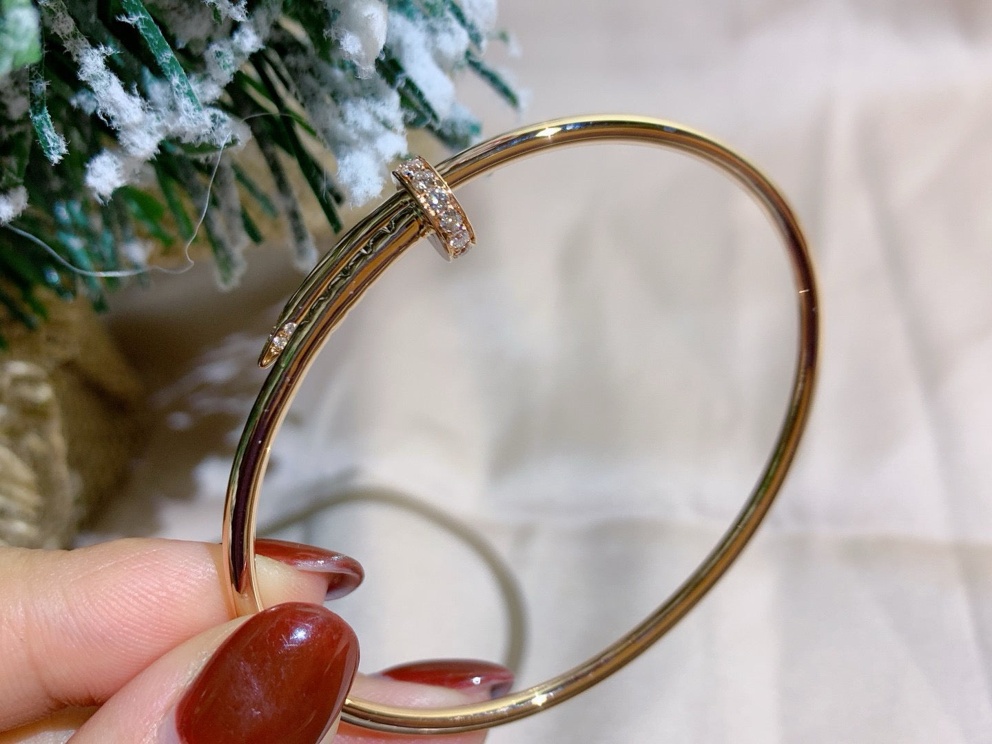 [Kincade Jewelrys]JUSTE BRACELET 2.5MM DIAMONDS