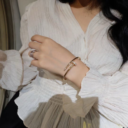 [Kincade Jewelrys]JUSTE BRACELET 3.5MM DIAMONDS