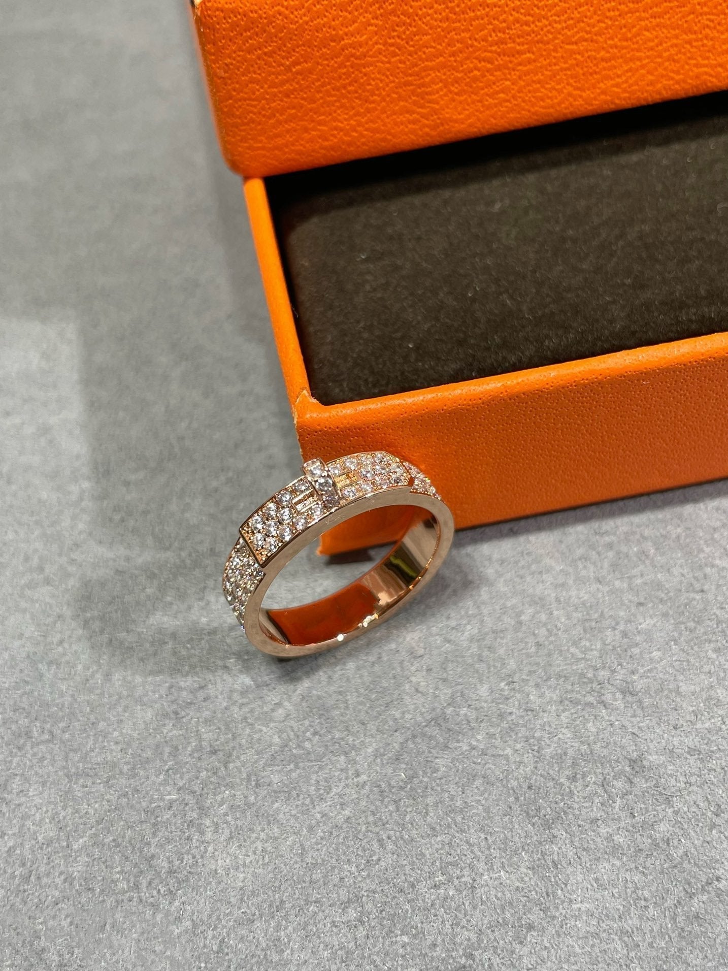 [Kincade Jewelrys]KELLY PINK GOLD DIAMOND RING