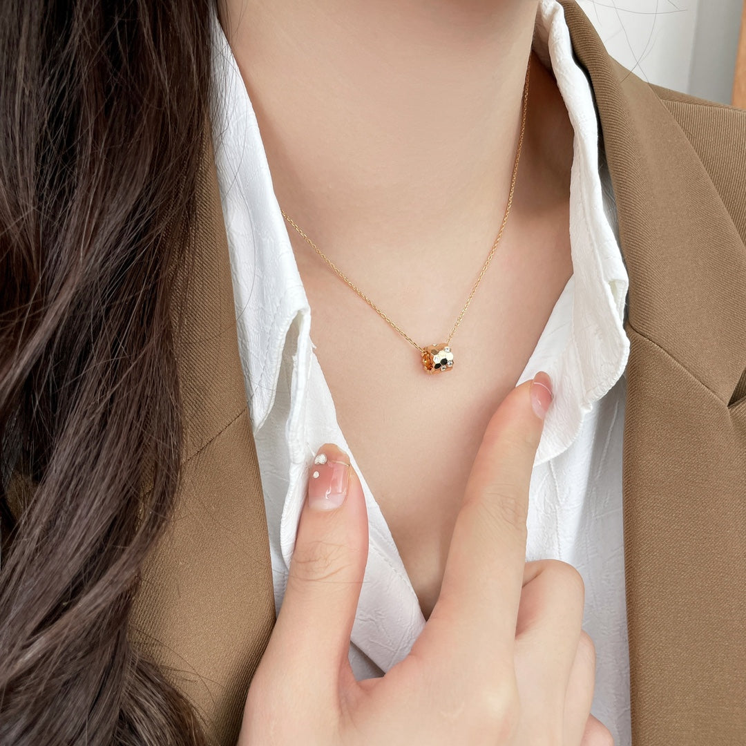 [Kincade Jewelrys]BEE MINI PEDANT DIAMOND NECKLACE