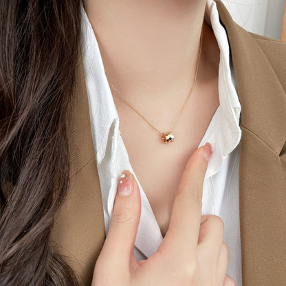 [Kincade Jewelrys]BEE MINI PEDANT DIAMOND NECKLACE