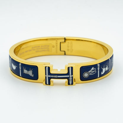 [Kincade Jewelrys]H BRACELET BLUE CERAMIC