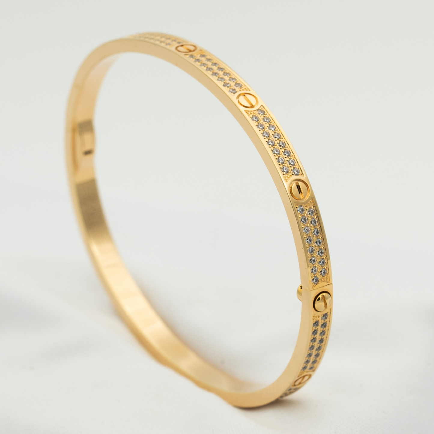 [Kincade Jewelrys]LOVE BRACELET 3.65MM DIAMOND-PAVED