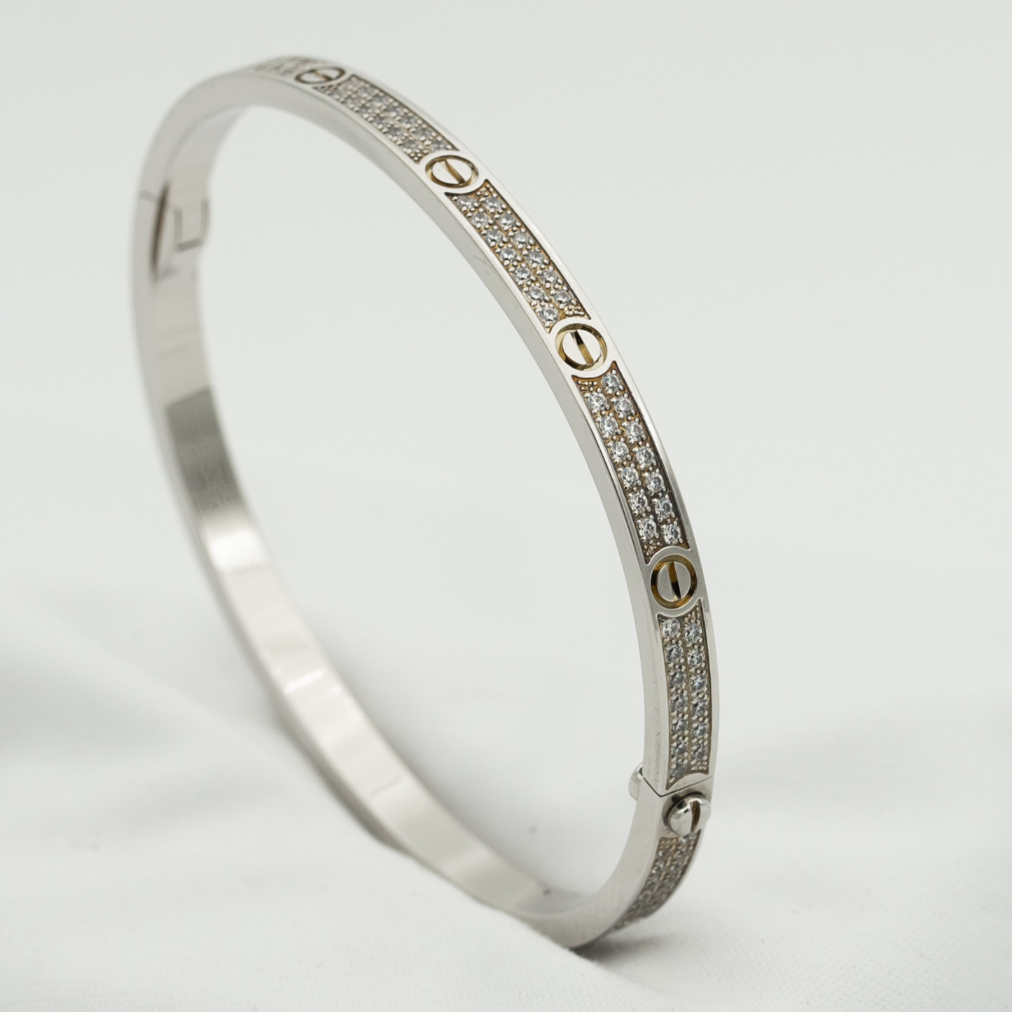 [Kincade Jewelrys]LOVE BRACELET 3.65MM DIAMOND-PAVED