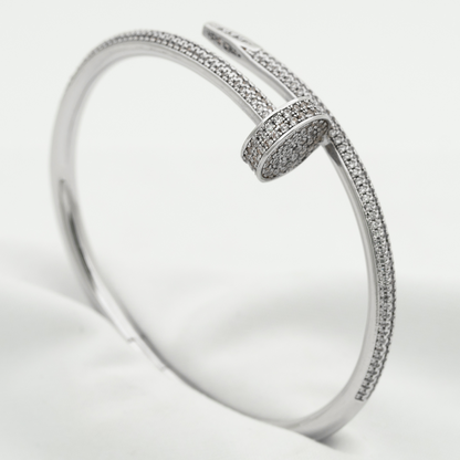 [Kincade Jewelrys]JUSTE BRACELET 3.5MM ALL DIAMONDS