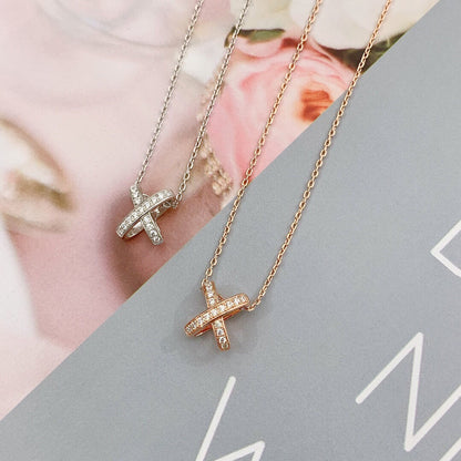 [Kincade Jewelrys]JEUX DE DIAMOND NECKLACE