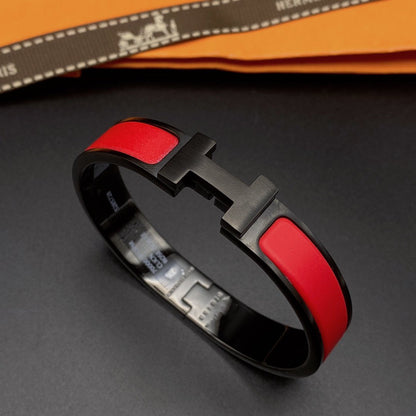 [Kincade Jewelrys]CLIC HM SO BLACK RED BRACELET