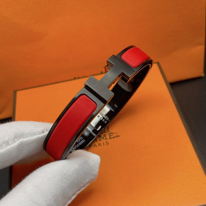 [Kincade Jewelrys]CLIC HM SO BLACK RED BRACELET