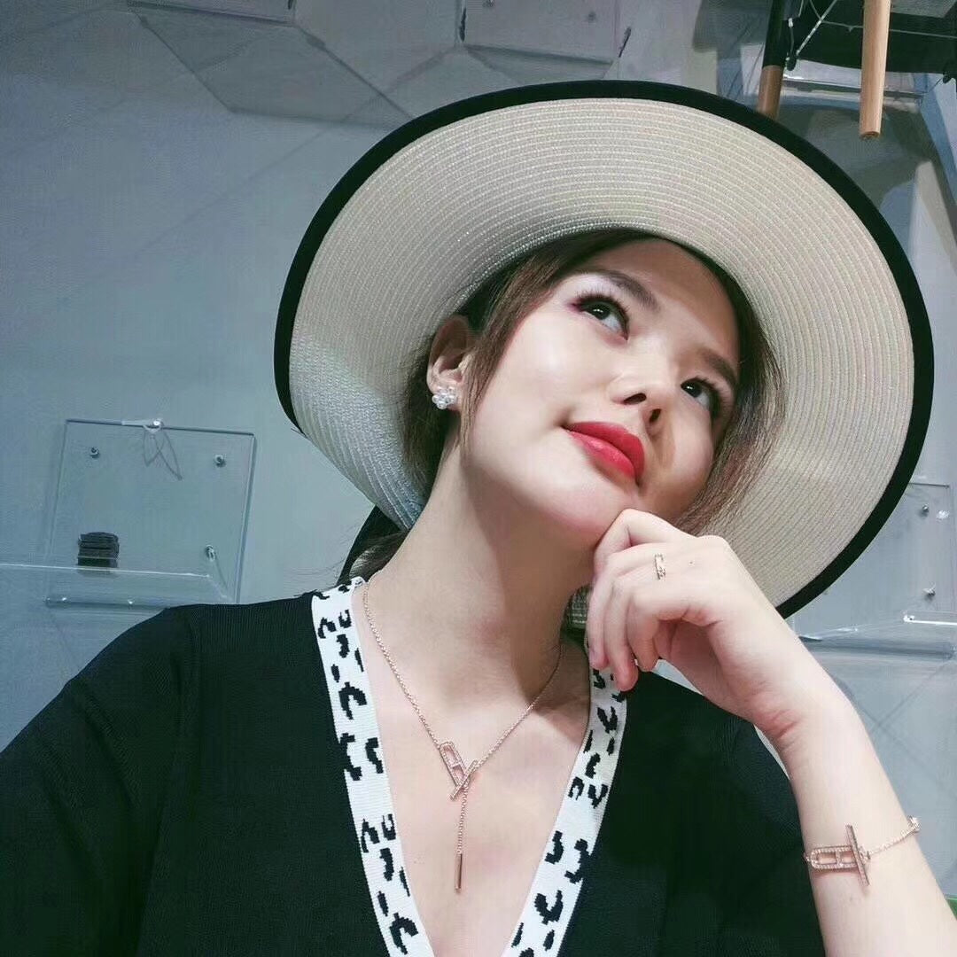 [Kincade Jewelrys]HM NECKLACE PLATINUM ROSE GOLD DIAMOND