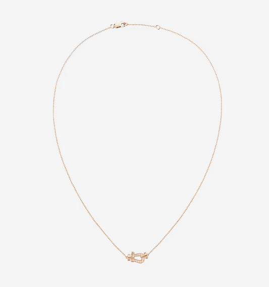 [Kincade Jewelrys]FORCE 10 DIAMOND PINK GOLD NECKLACE MINI MODEL