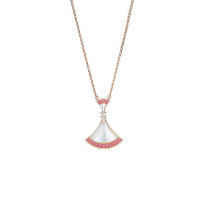 [Kincade Jewelrys]DREAM NECKLACE MOP PINK DIAMOND