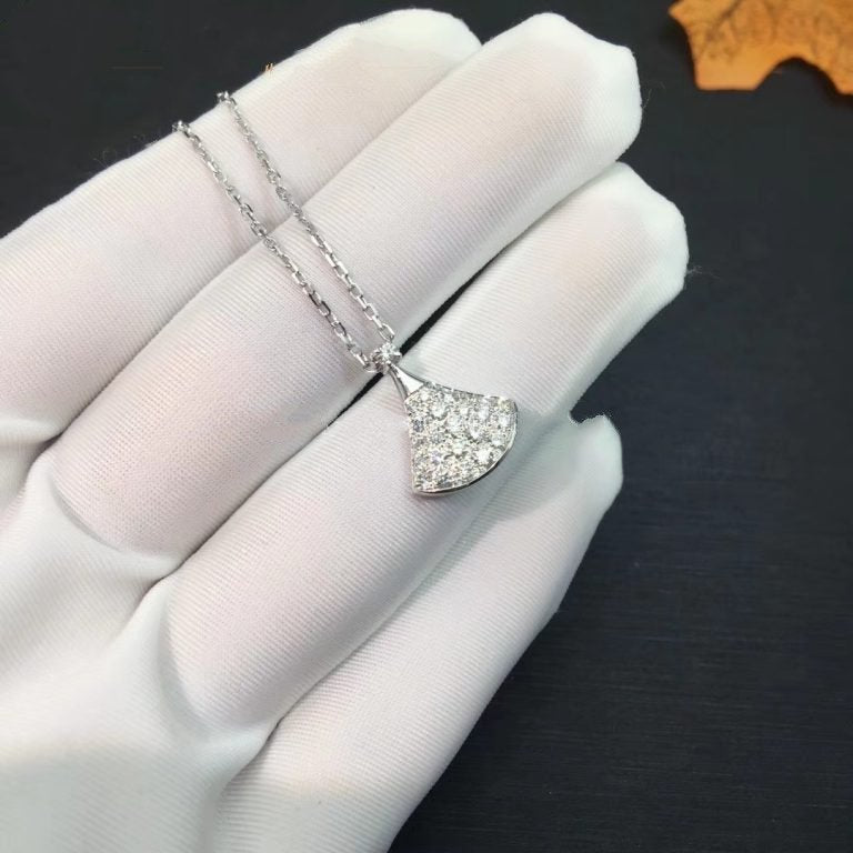 [Kincade Jewelrys]DREAM NECKLACE SILVER DIAMOND