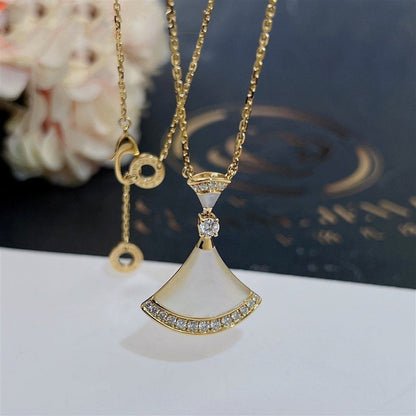 [Kincade Jewelrys]DREAM NECKLACE MOP GOLD DIAMOND