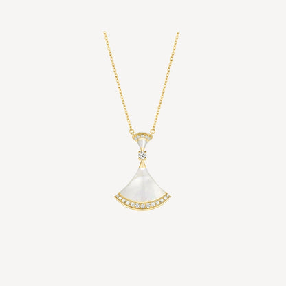 [Kincade Jewelrys]DREAM NECKLACE MOP GOLD DIAMOND