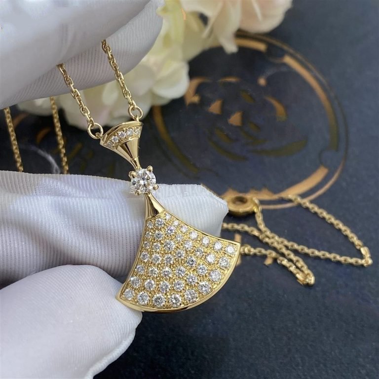 [Kincade Jewelrys]DREAM NECKLACE GOLD FULL DIAMOND