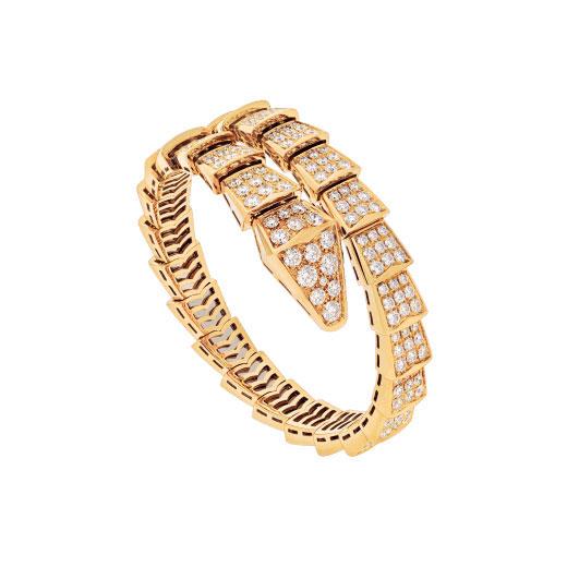 [Kincade Jewelrys]SERPENTI BRACELET 8MM GOLD DIAMOND