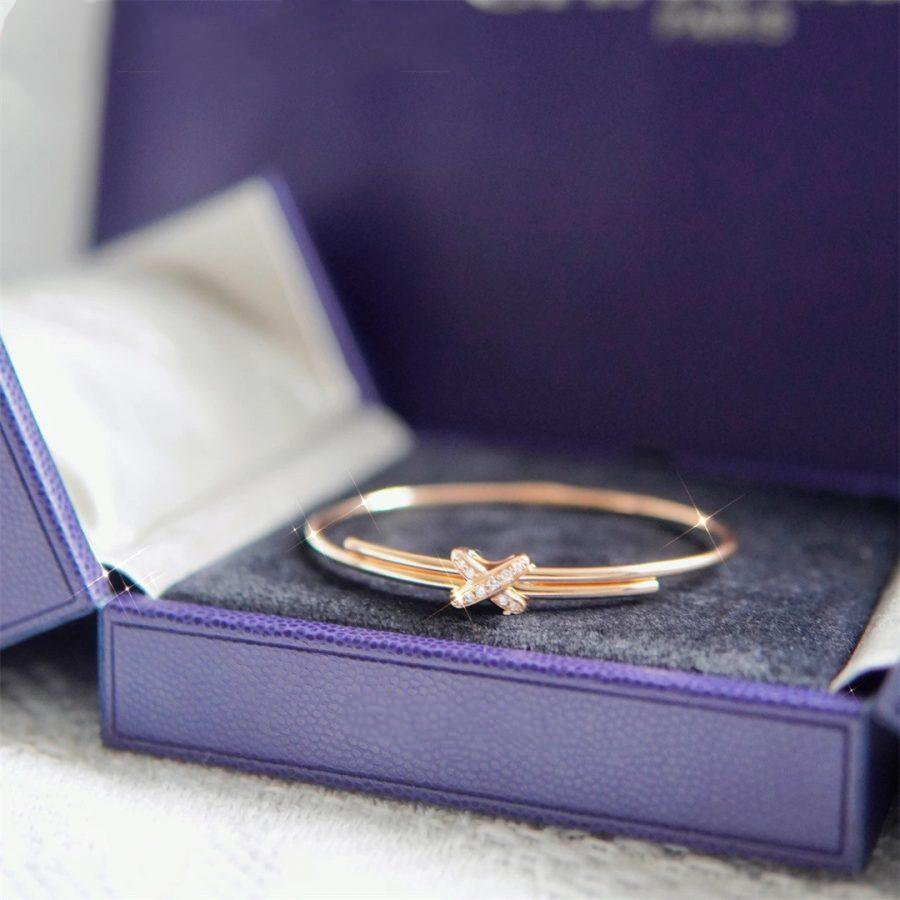 [Kincade Jewelrys]JEUX DE BRACELET PINK GOLD DIAMONDS