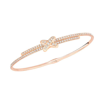 [Kincade Jewelrys]JEUX DE BRACELET DIAMONDS PINK GOLD