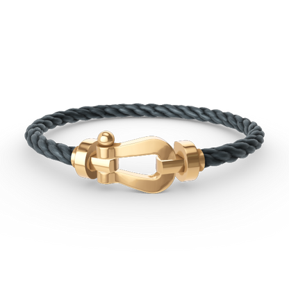 [Kincade Jewelrys]FORCE LARGE HORSESHOE NO DIAMOND BRACELET GOLD